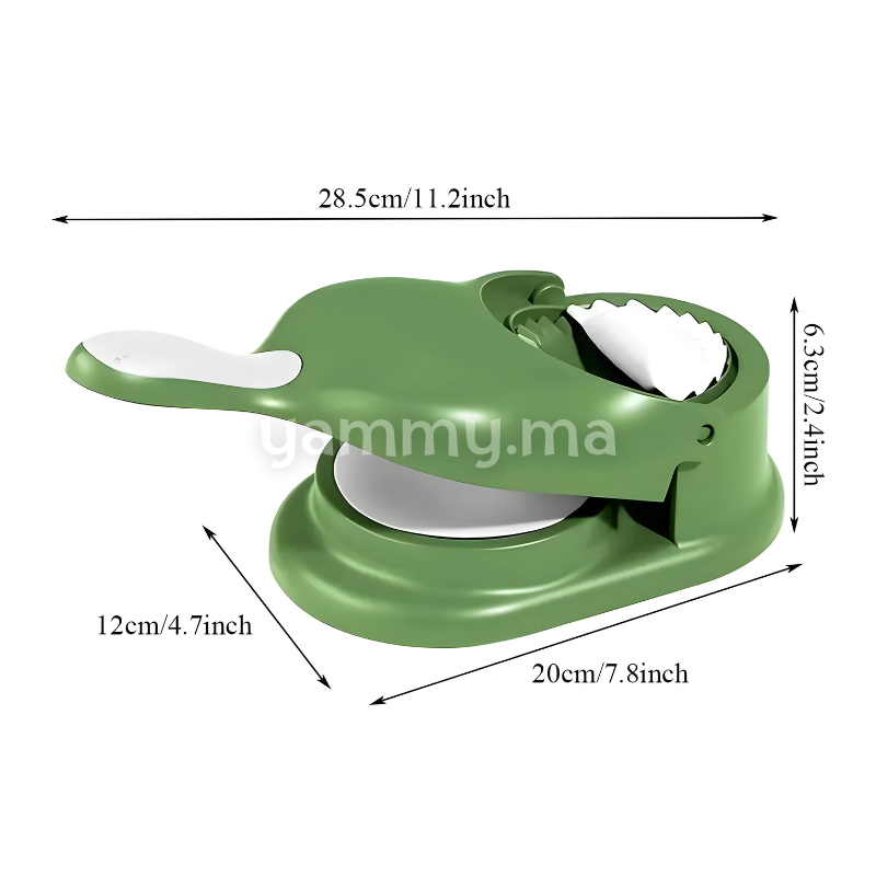 Moule à Boulettes Chausson Ravioli 2en1