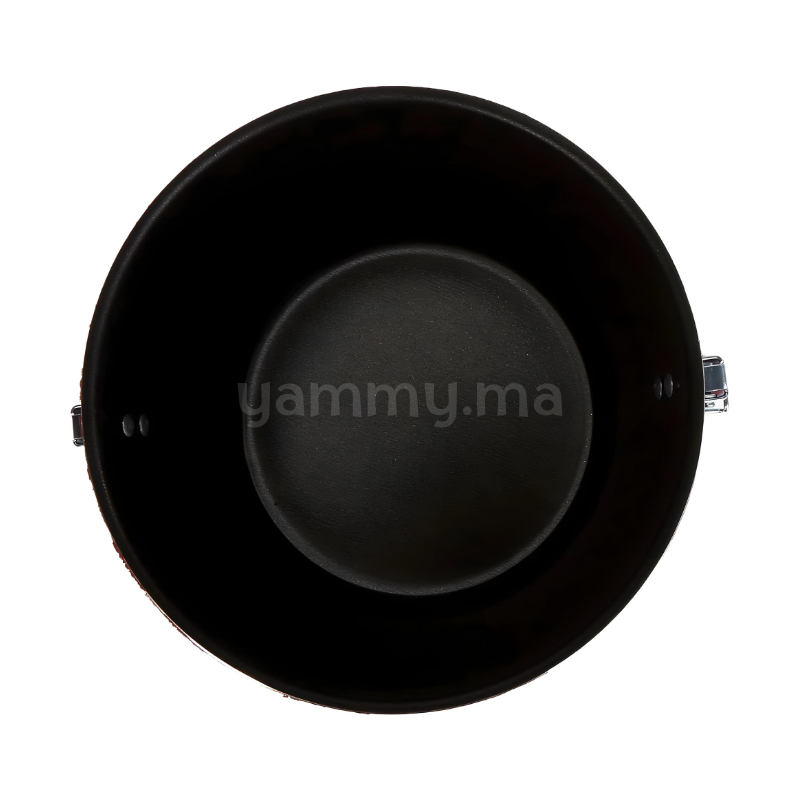 Moule Flan Crème Caramel avec Couvercle "Venus" 20 cm - Ibili 356020