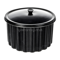 Moule Flan Pudding avec Couvercle "Moka" 20 cm - Ibili 825020