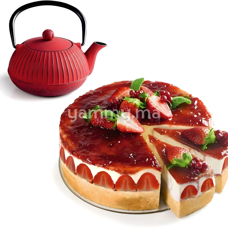 Moule Amovible Rond avec Base en Verre 22.5 cm - Ibili 875700