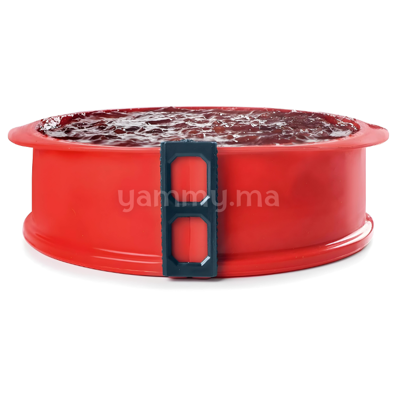 Moule Amovible Rond avec Base en Verre 22.5 cm - Ibili 875700
