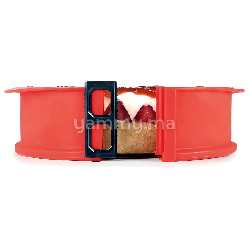 Moule Amovible Rond avec Base en Verre 22.5 cm - Ibili 875700