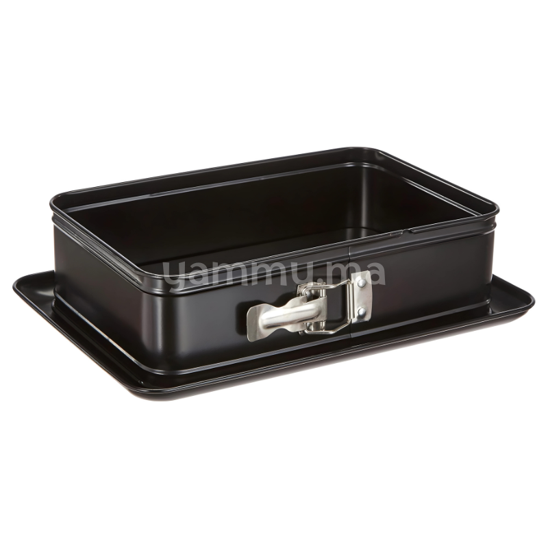 Moule Démontable Rectangulaire Base Extra Moka 28 x 18 cm - Ibili