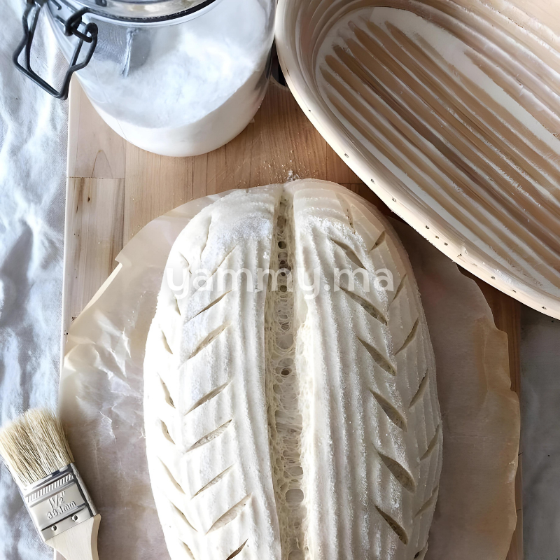 Moule Pain Banneton Ovale 27 cm - Ibili 680302