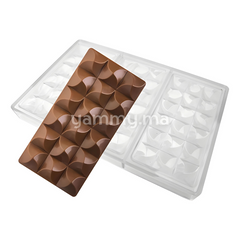 Moule Chocolat en Polycarbonate Tablette Moulin "PC5009" - Pavoni