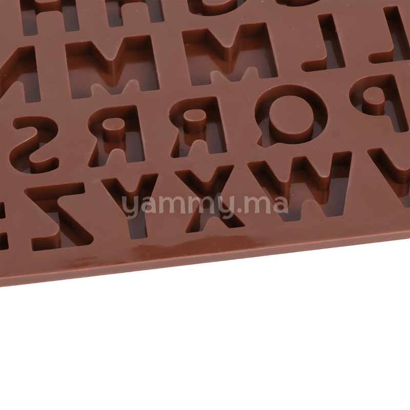 Moule Silicone Mini Alphabet à Chocolat