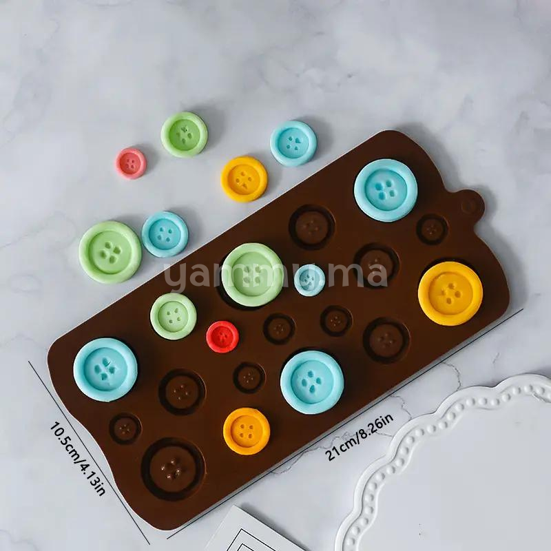 Moule Silicone 19 Bouttons 