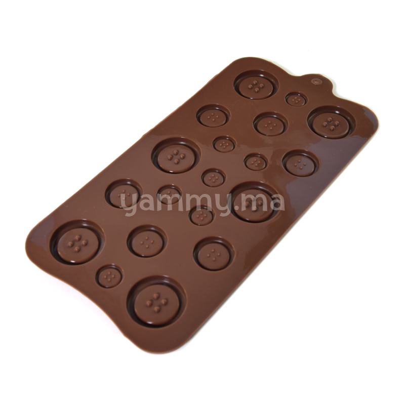 Moule Silicone 19 Bouttons 
