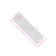 Moule Silicone 4 Fleurs M1