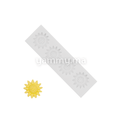 Moule Silicone 4 Fleurs M1