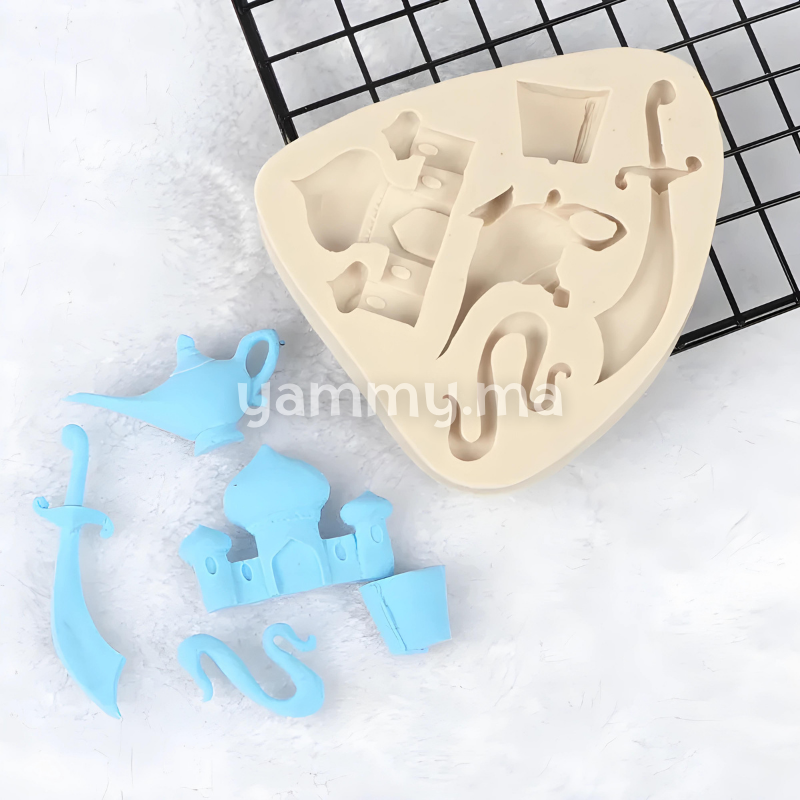 Moule Silicone Lampe Aladdin
