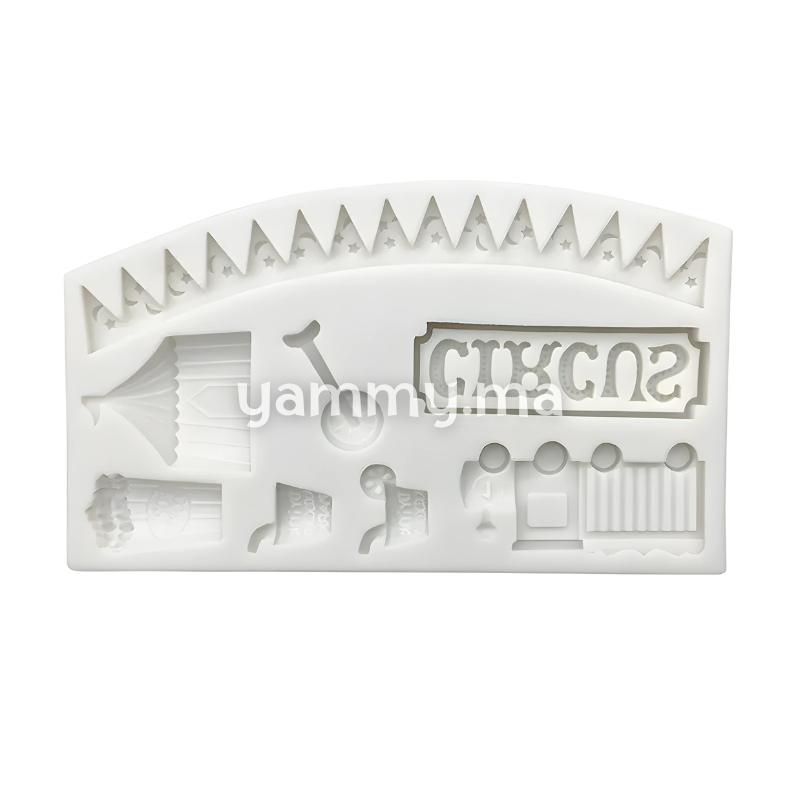 Moule Silicone Thème Cirque
