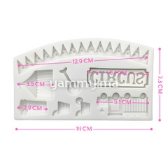 Moule Silicone Thème Cirque