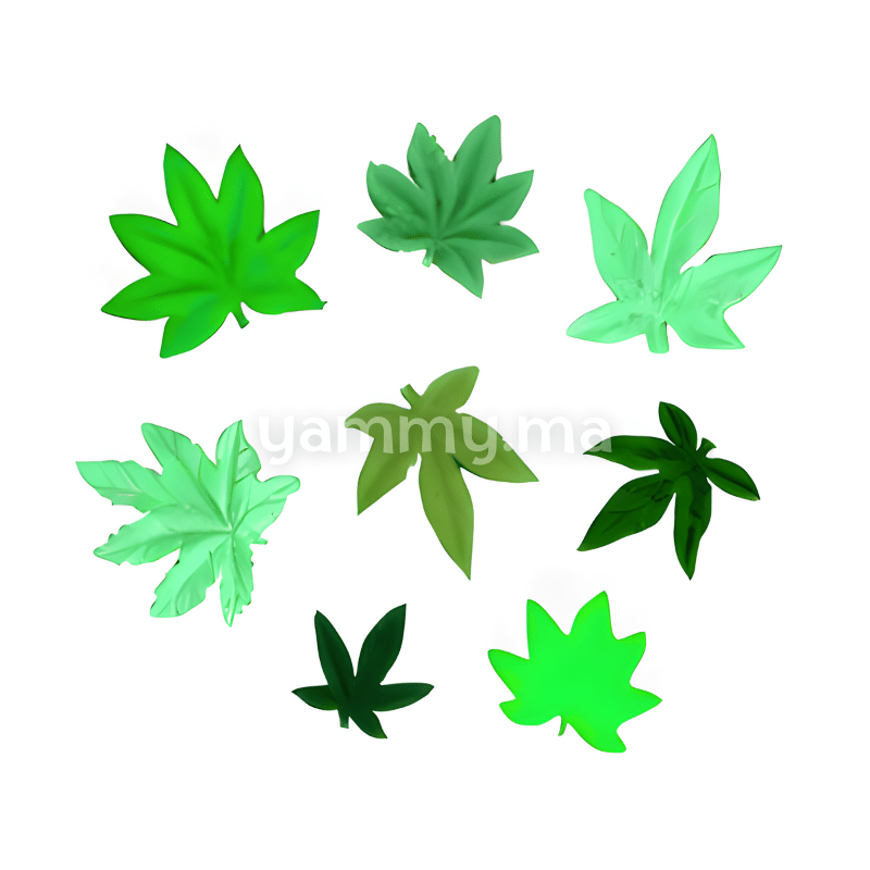 Moule Silicone 6 Feuilles de Chanvre