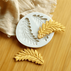 Moule Silicone 2 Branches d'Olive feuille pate a sucre