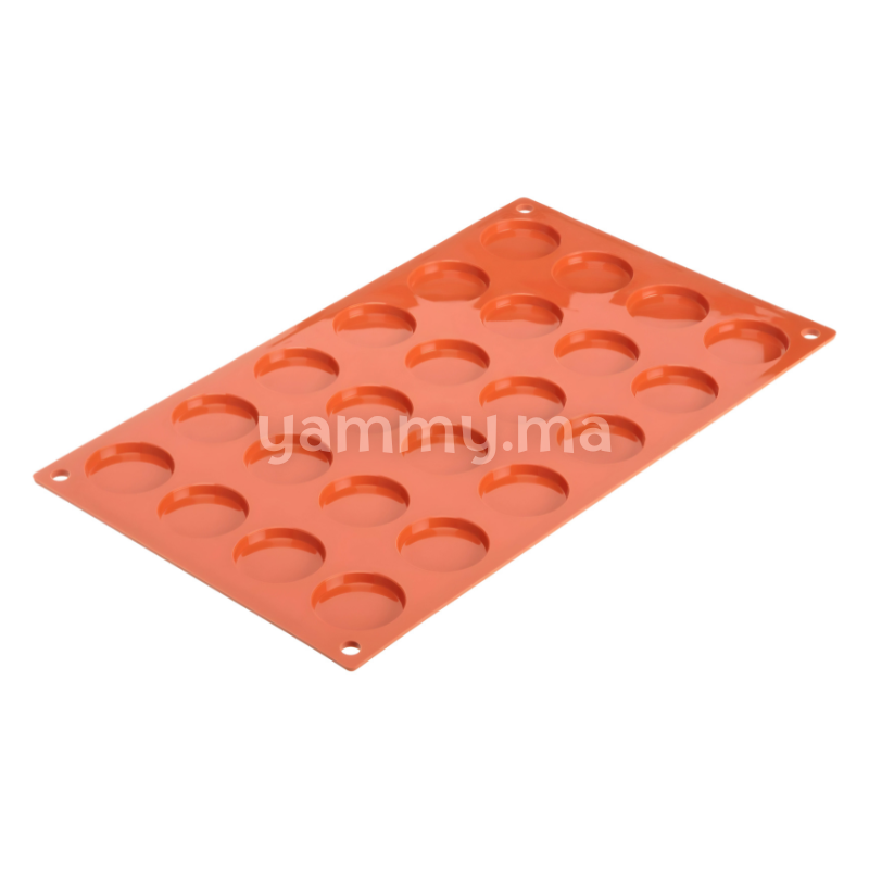 Moule Silicone Rond Florentine "FR116" - Pavoni