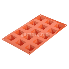Moule Silicone 15 Mini Pyramides "D008"