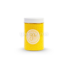 Nonpareils & Micro Perles Jaune Ø 1 mm 140 gr - Marone
