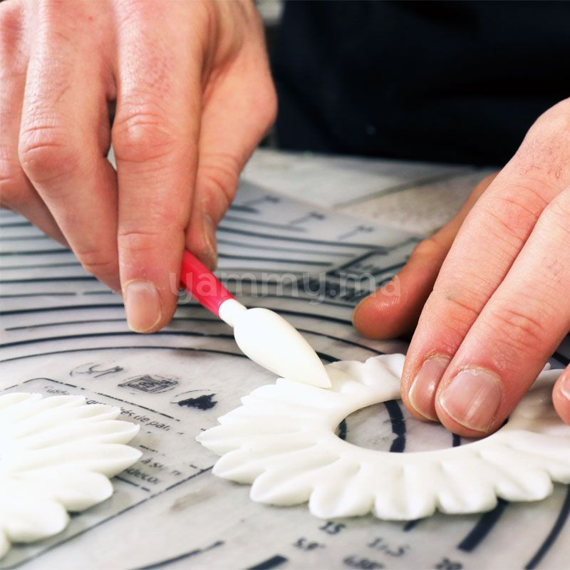 SET. 8 Outils de Modelage pour Pâte à Sucre