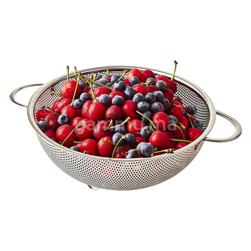 Passoire Basse en Inox sur Pied Ø 19,5 cm