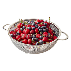 Passoire Basse en Inox sur Pied Ø 16,5 cm