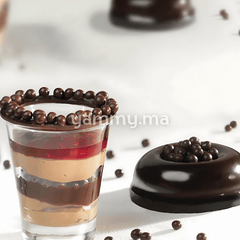 Perles Crunchy Chocolat Noir "Onyx" 4 mm 30gr (Repack) - Barbara Luijckx