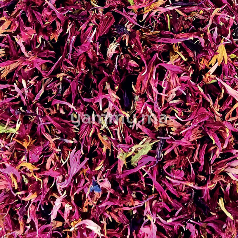 Pétales de Fleurs Séchées "Bleuet Rouge" Comestibles 50 gr - Marone