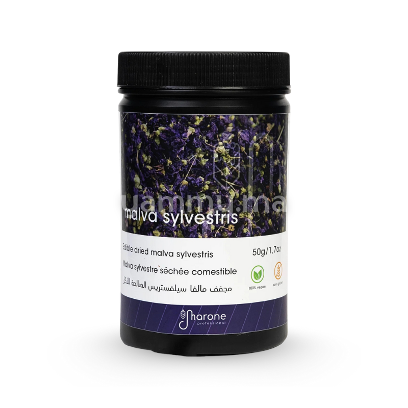 Pétales Séchées "Malva Sylvestre" Comestibles 50 gr - Marone