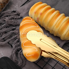 Pince de Service en Inox Doré 29 cm