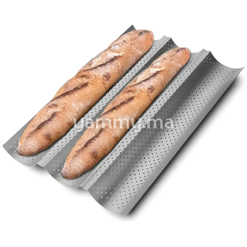 Moule 3 Baguettes / Tuiles - Ibili 824803
