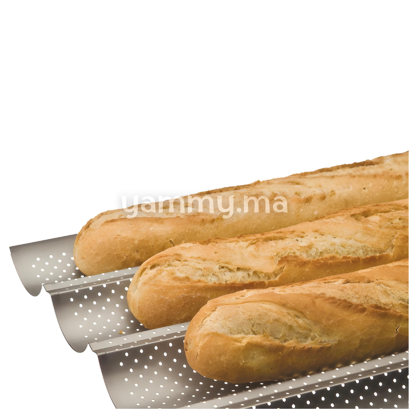 Moule 4 Baguettes / Tuiles - Ibili 824804