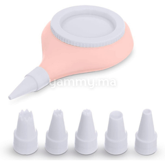 Poche Silicone avec 6 Douilles