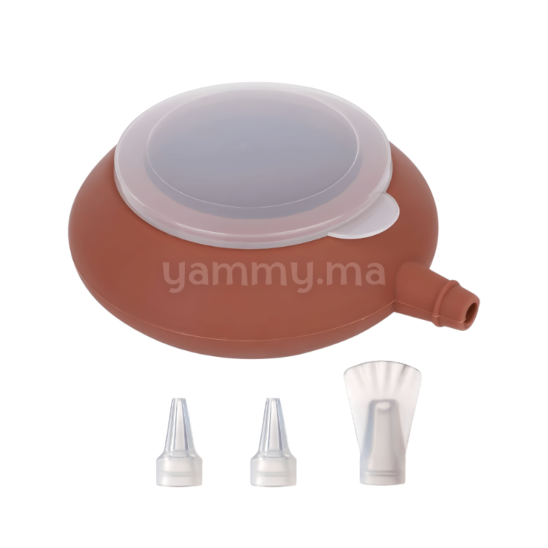 Poche Silicone avec 3 Mini Douilles