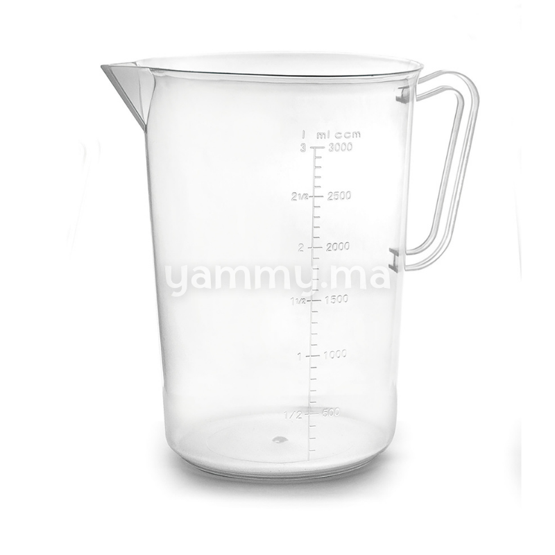 Pichet &amp; Verre Doseur Pro 3000 ml – Lacor 67213