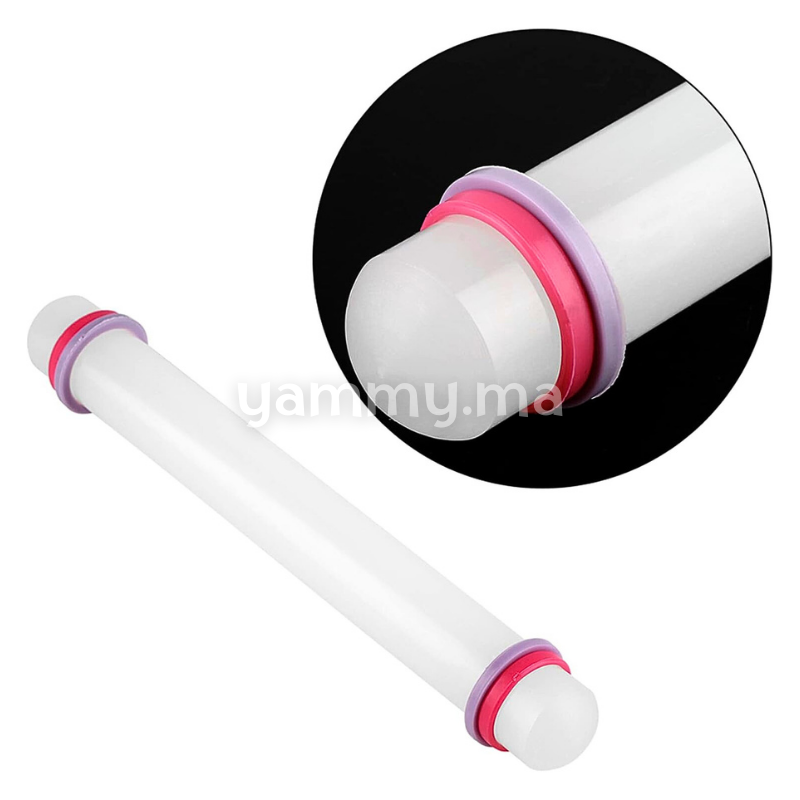 Rouleau pour Pâte à Sucre 2 épaisseurs 22 cm