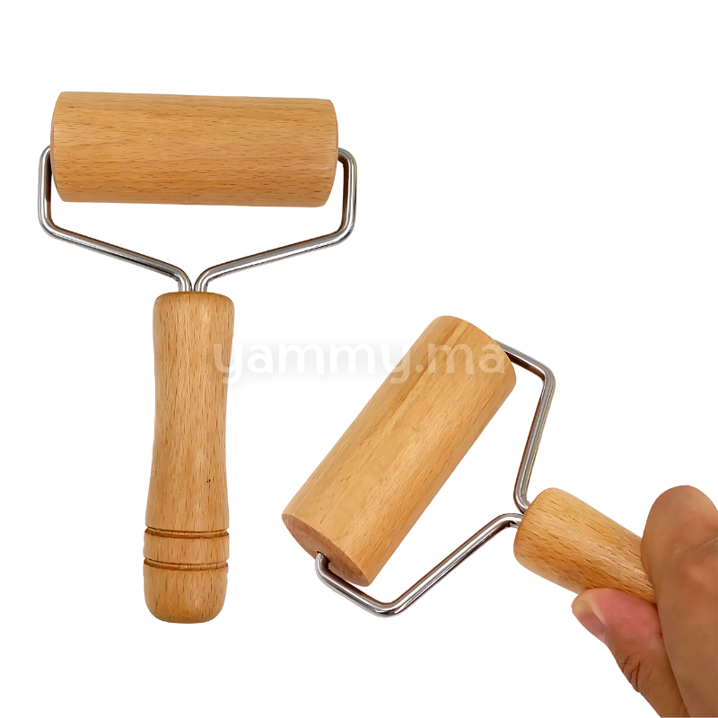 Rouleau à Pâte en Bois 9.5 cm