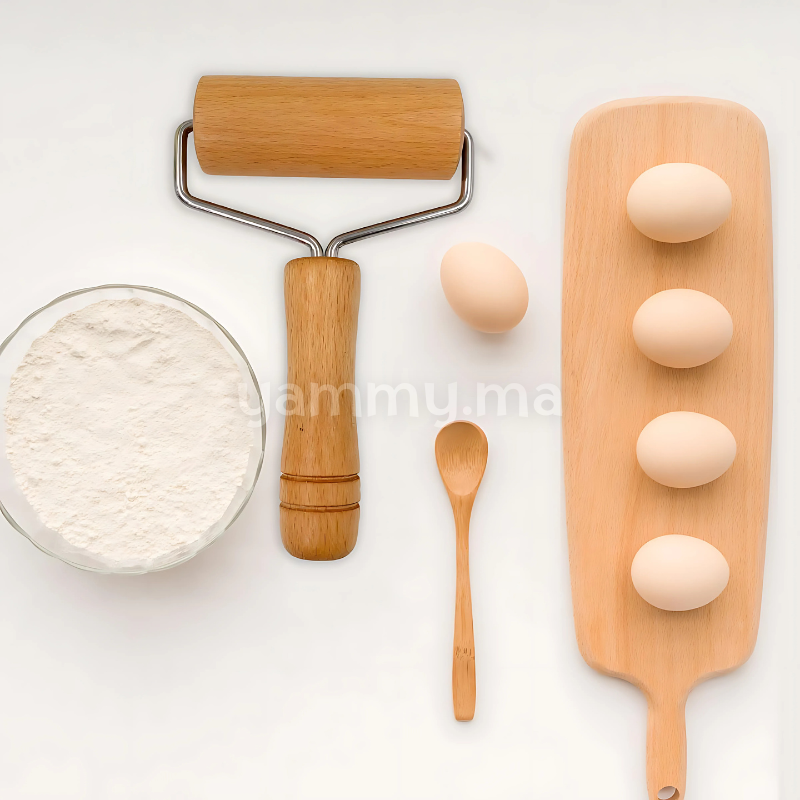 Rouleau à Pâte en Bois 9.5 cm