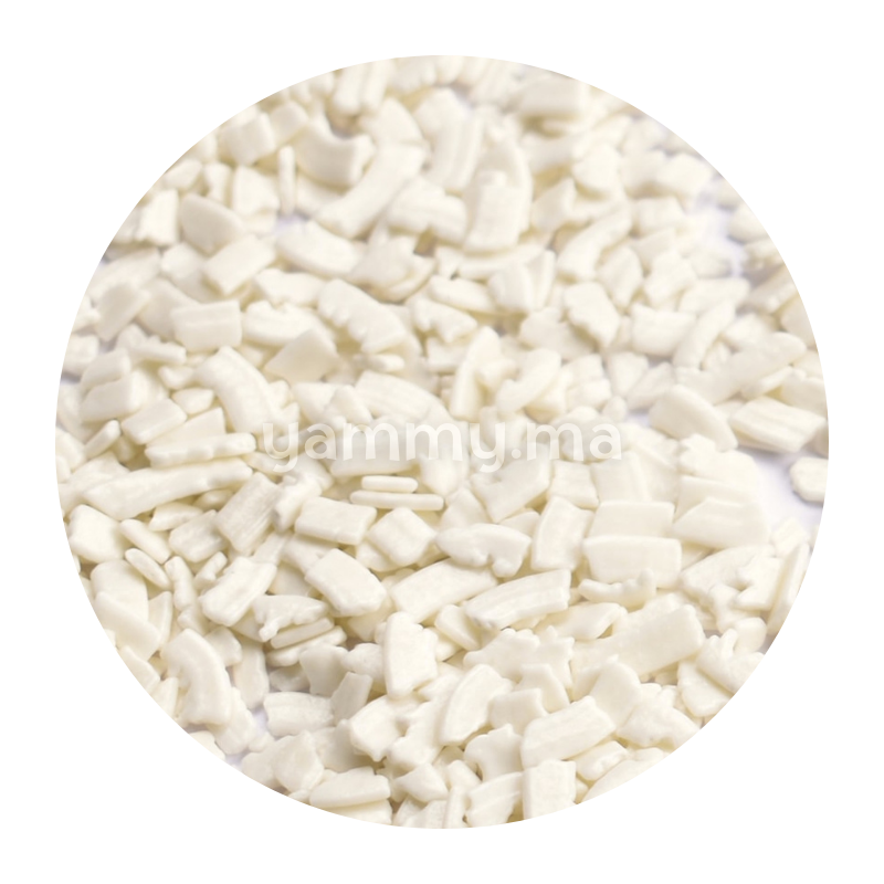 Scaglitta Choco Blanc Compound 100 gr (Repack) - Eurocao