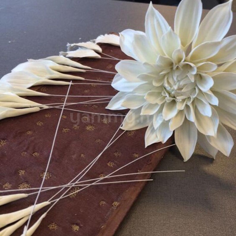 SET. 6 Emporte-pièces Pétale de Dahlia en Inox