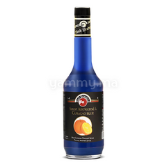 Sirop Aromatisé à Curaçao Bleu (Bigaradier Orange) 700ml - Fo
