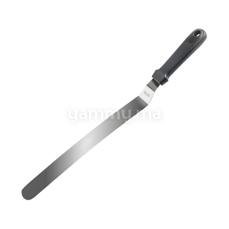 Spatule Coudée "Ecoprof" en Inox 30 cm - Ibili