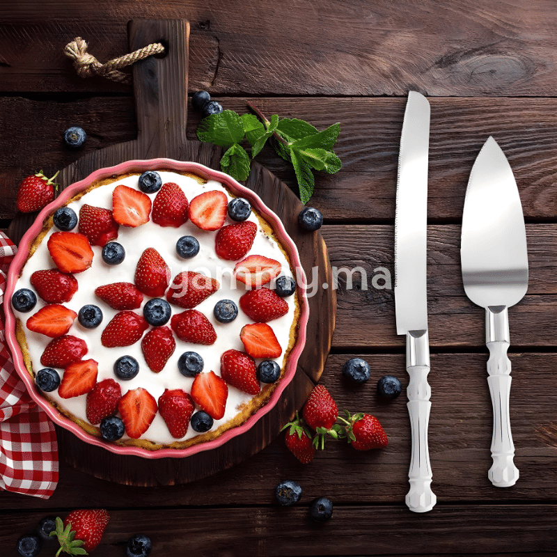 Couteau et Pelle à Gâteau Mariage