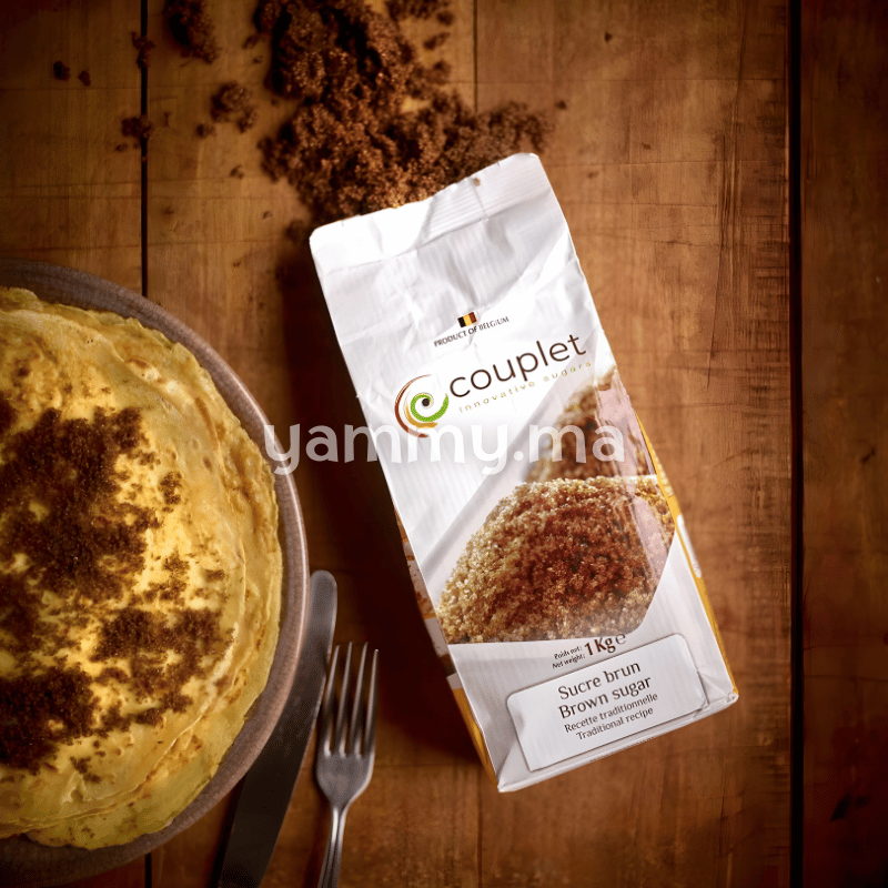Sucre Brun Foncée 1 Kg - Couplet Sugars