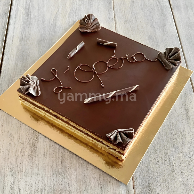 Support Gâteau Carton Carré Or 22x22 cm x5 pcs