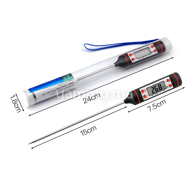 Thermomètre de Cuisine Digital 23 cm TP101
