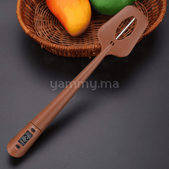 Spatule Thermomètre, Thermomètre Numérique au Chocolat Thermomètre de Cuisson Digital pour Le Chocolat, Les Crèmes, Les Sauces, Les Confitures et Les Sirops