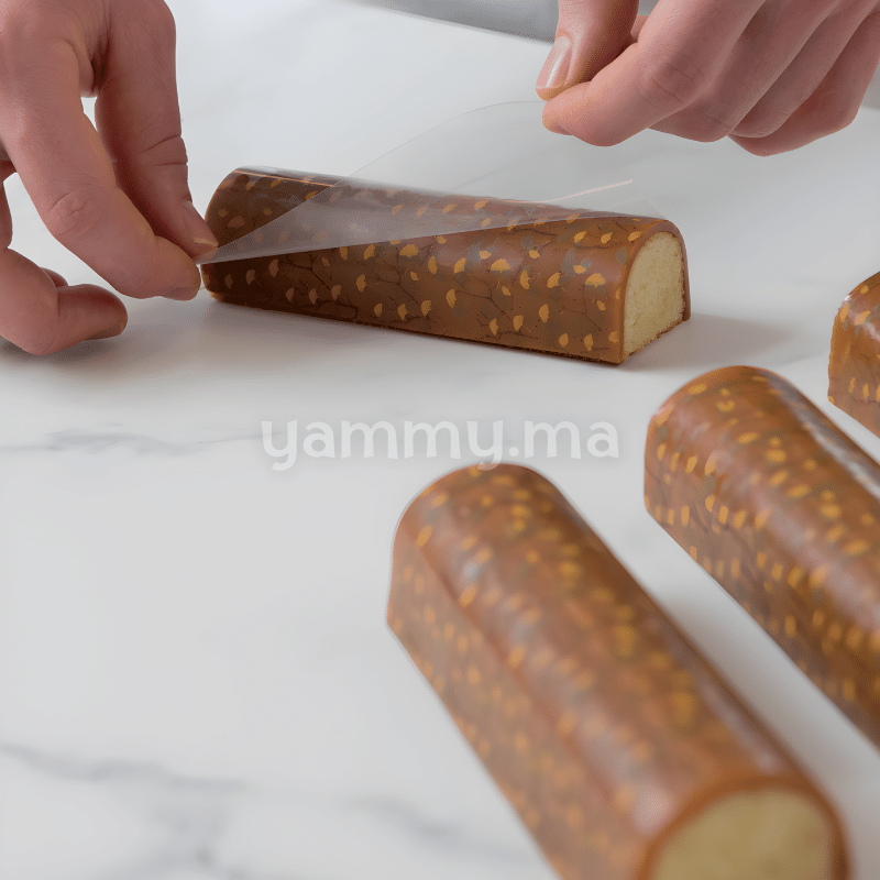 Feuille de Transfert Chocolat