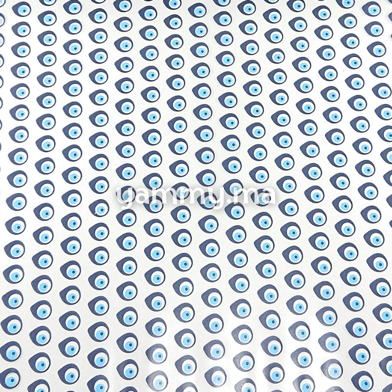 Feuille de Transfert Chocolat M12 Bleu et Bleu Ciel 26.5 x 37 cm - Nitach