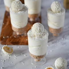 SET. 6 Verrines sur Pied Rond 150ml GA167