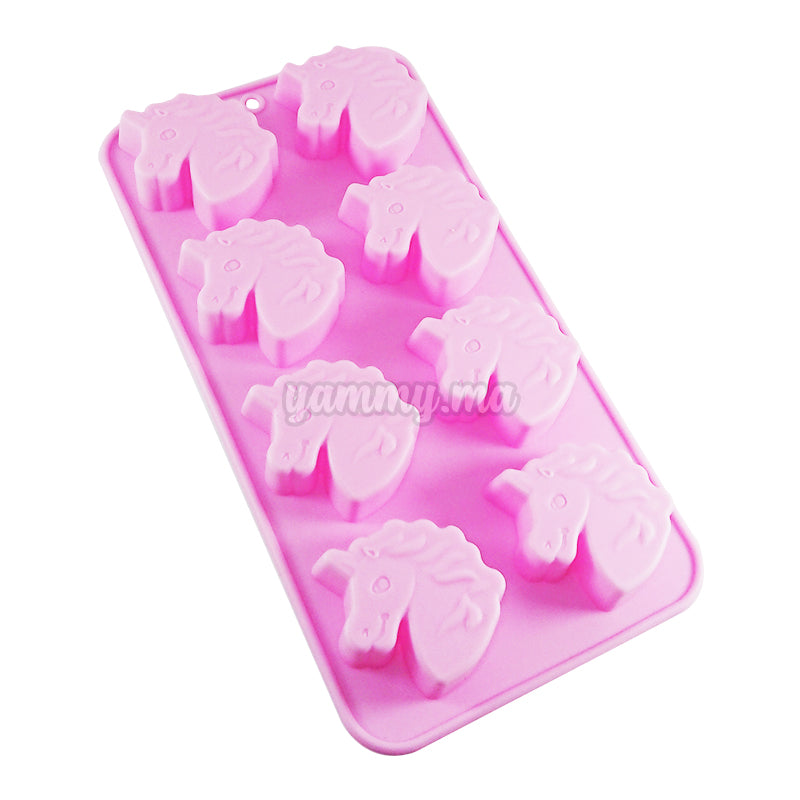 Moule Silicone 6 Licornes